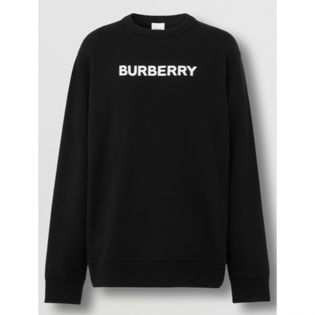 BURBERRY(バーバリー)の定価10万 22AW新作・新品 ロゴプリント コットンスウェットシャツ  L メンズのトップス(スウェット)の商品写真