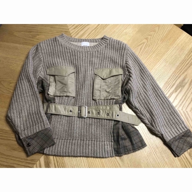 Ameri VINTAGE(アメリヴィンテージ)の3104ick様専用●UNION CHECK KNIT 他1点 レディースのトップス(ニット/セーター)の商品写真