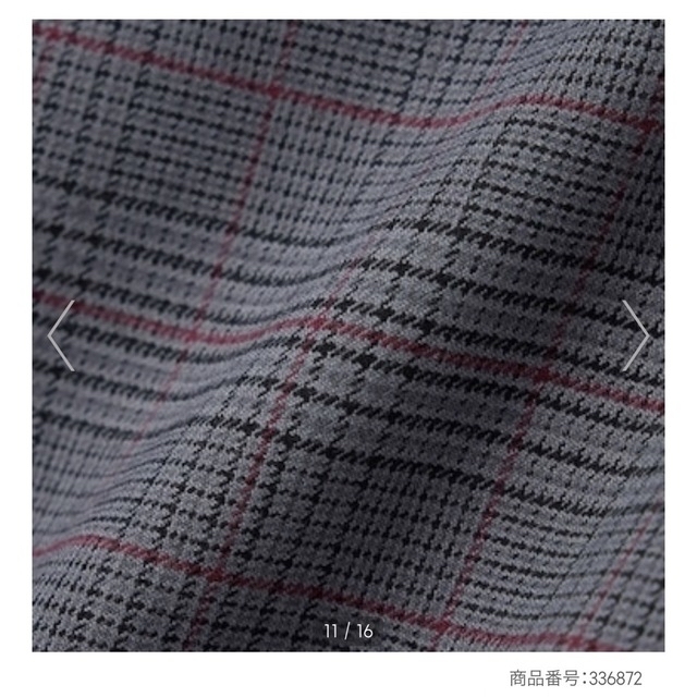 GU(ジーユー)のGU  チェックナロースカート レディースのスカート(ひざ丈スカート)の商品写真