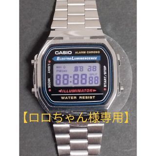 カシオ(CASIO)のロロちゃん様専用【ラベンダーカラー】チプカシ A168WA -1A2WJR(腕時計(デジタル))