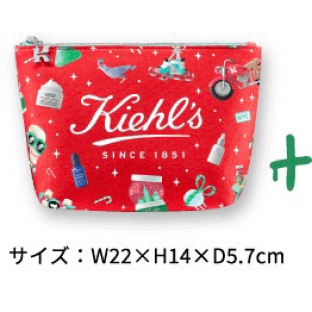 Kiehl's(キールズ)のキールズ　ホリデーポーチ&トートバッグ&ミラー レディースのバッグ(トートバッグ)の商品写真