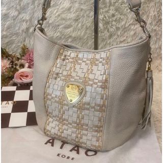 ATAO - 希少 アタオ ショルダーバッグ キャンディ ルーク パイソン