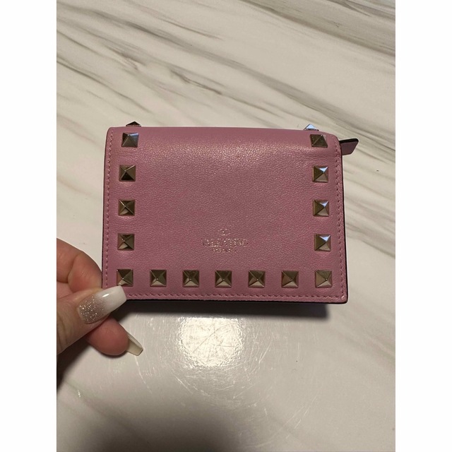 VALENTINO(ヴァレンティノ)のヴァレンティノ ミニ財布 ピンク レディースのファッション小物(財布)の商品写真