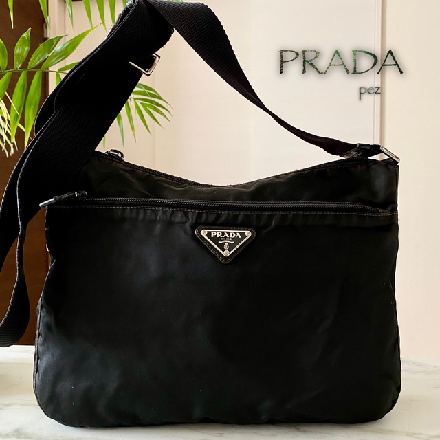 超美品 PRADA ショルダーバッグ 正規品 プラダ protechsinc.com