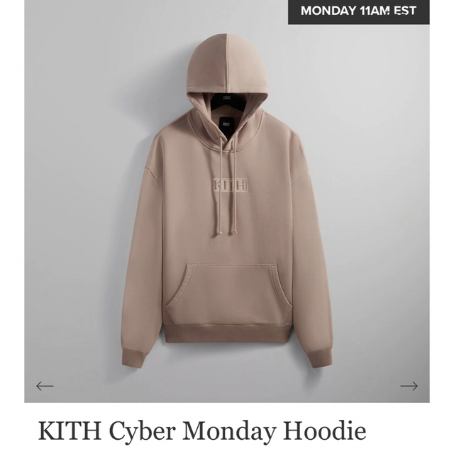 キス　KITH NYC 21FW Cyber Monday フーディー　パーカー