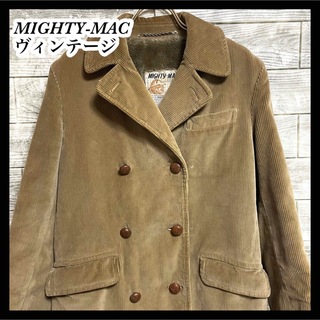 MIGHTY-MAC - 【MIGHTY-MAC】マイティーマック　60年代ヴィンテージ裏ボアPコート S