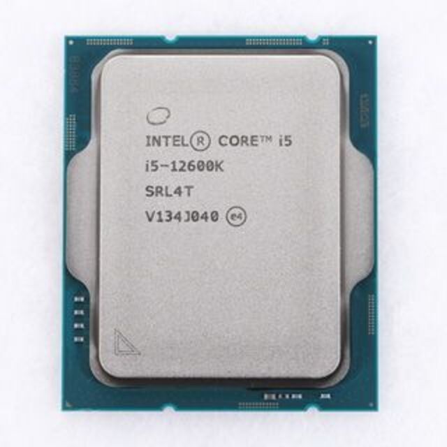 バルク　Core i5 12600K