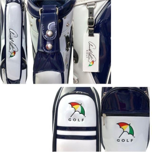 Arnold Palmer - 新品 アーノルドパーマー エナメル キャディバッグ