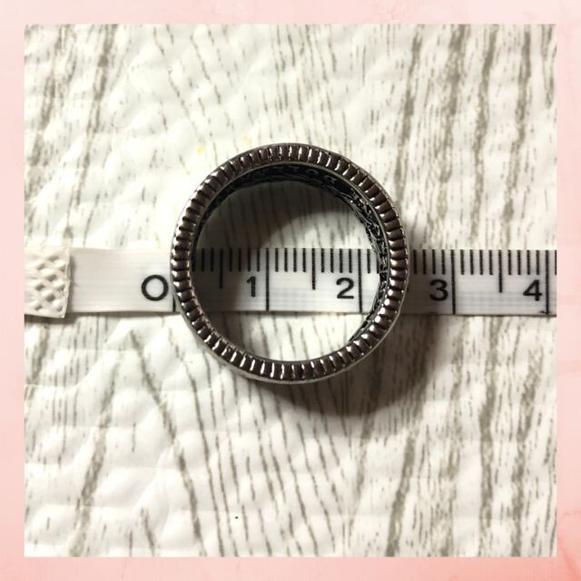 アンティークコインリング 16号 クラフトリング　古着　ストリート　韓国 US8 メンズのアクセサリー(リング(指輪))の商品写真