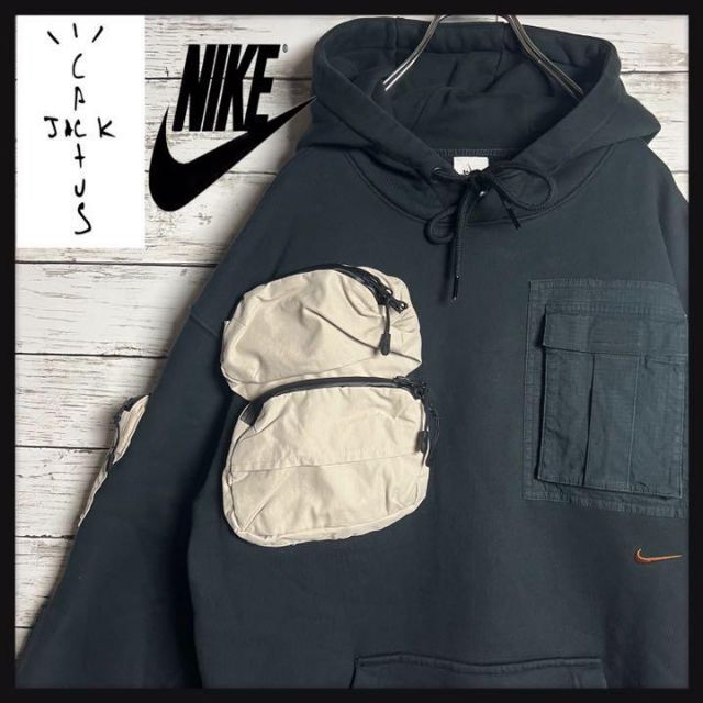 cactus jack nike パーカー　ビリーアイリッシュ着用