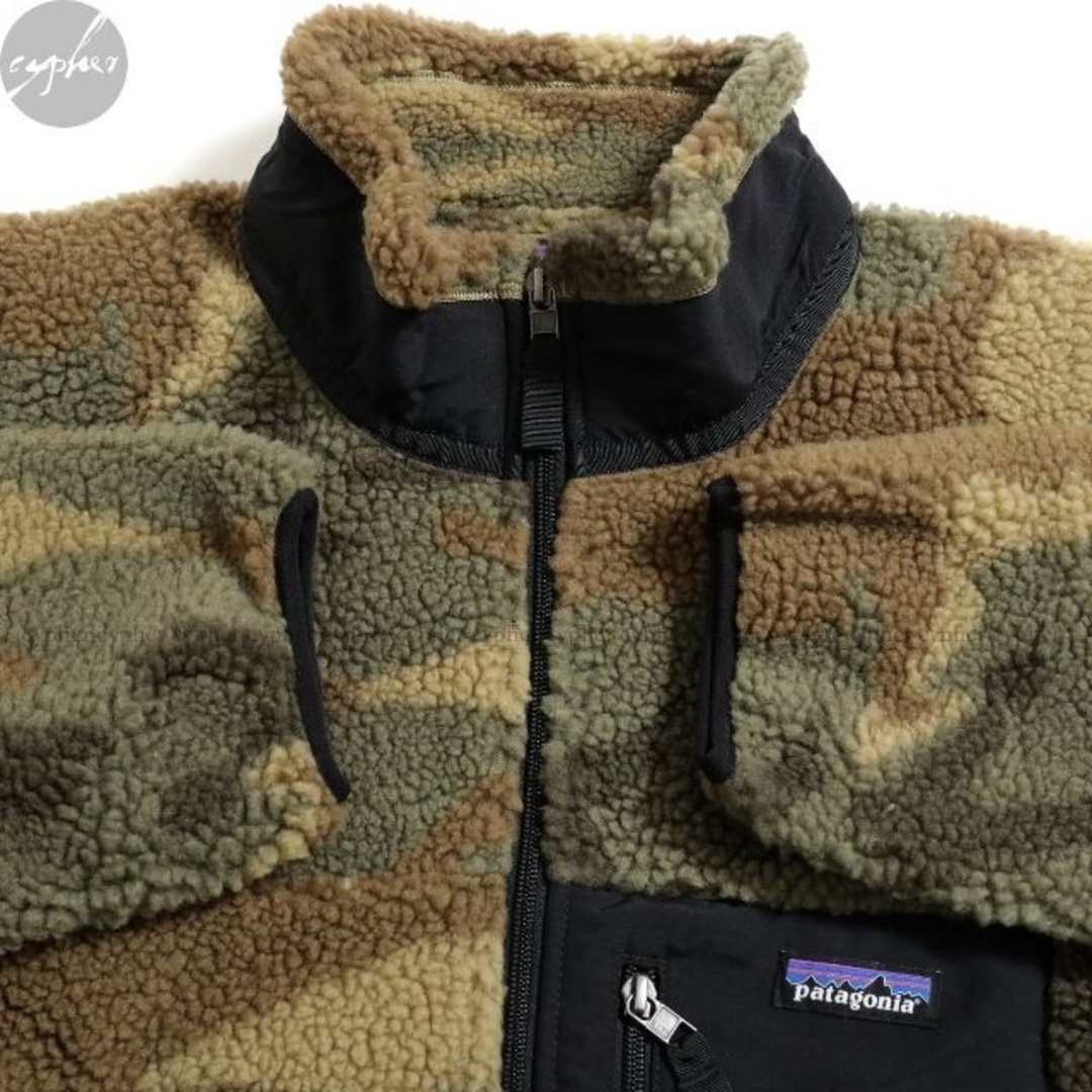XL 新品 21AW パタゴニア レトロX ジャケット 迷彩 カモフラ フリース