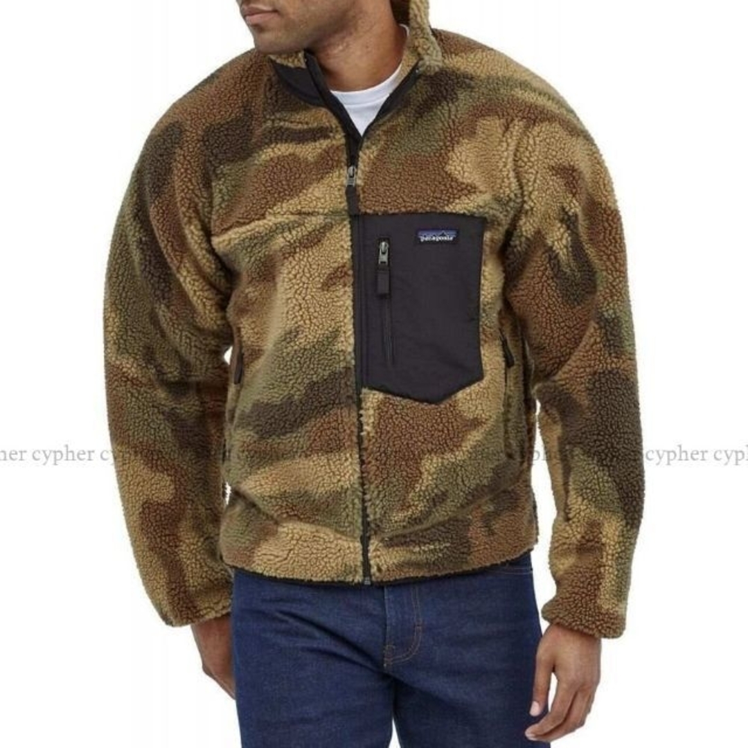 XL 新品 21AW パタゴニア レトロX ジャケット 迷彩 カモフラ フリース
