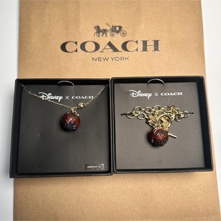 COACH - coach Disney ポイズンアップル　ネックレス　ブレスレット　セット