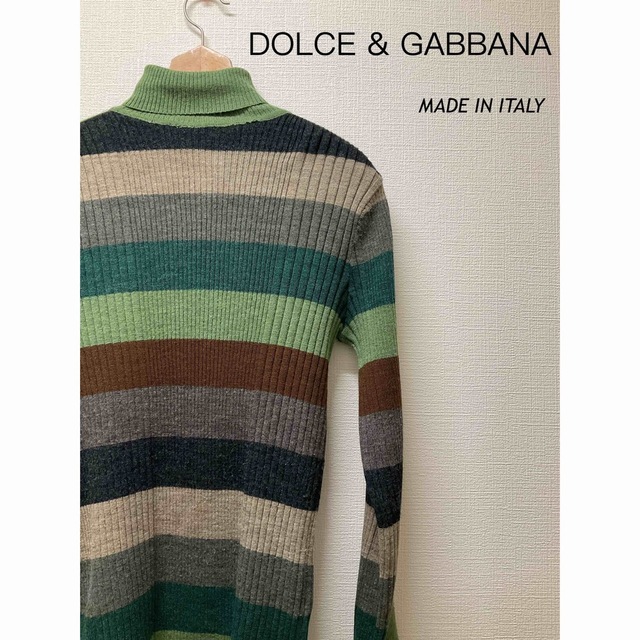 DOLCE&GABBANA - DOLCE & GABBANA 長袖 タートルネック ニット セーターの通販 by cocoon's shop