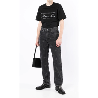 新品 L MARTINE ROSE ストレートジーンズ(デニム/ジーンズ)