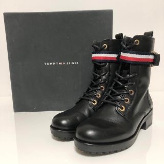 トミーヒルフィガー(TOMMY HILFIGER)の【廃盤】TOMMY HILFIGER ジップアップ バイカーブーツ(ブーツ)