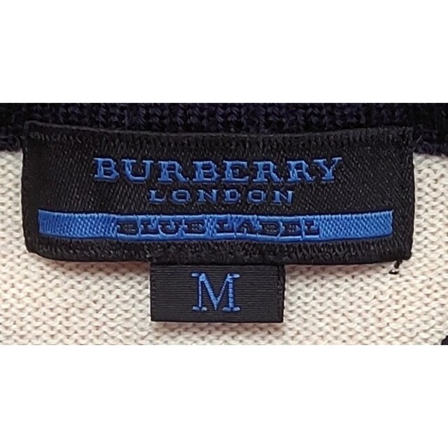 BURBERRY BLUE LABEL(バーバリーブルーレーベル)の【良品】BURBERRY(バーバリー)レディースニット M レディースのトップス(ニット/セーター)の商品写真