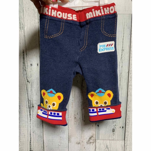 mikihouse(ミキハウス)の【美品】MIKIHOUSE レギンス キッズ/ベビー/マタニティのキッズ服男の子用(90cm~)(パンツ/スパッツ)の商品写真