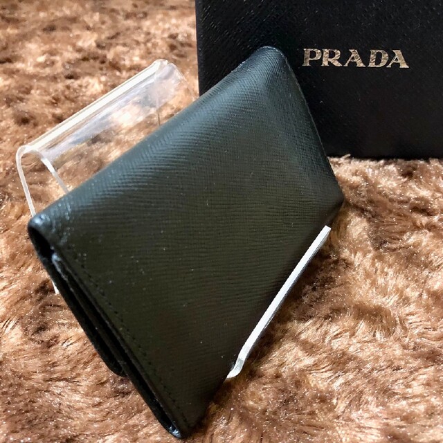 PRADA(プラダ)の✨綺麗✨PRADA　プラダ　キーケース　カード付き レディースのファッション小物(キーケース)の商品写真