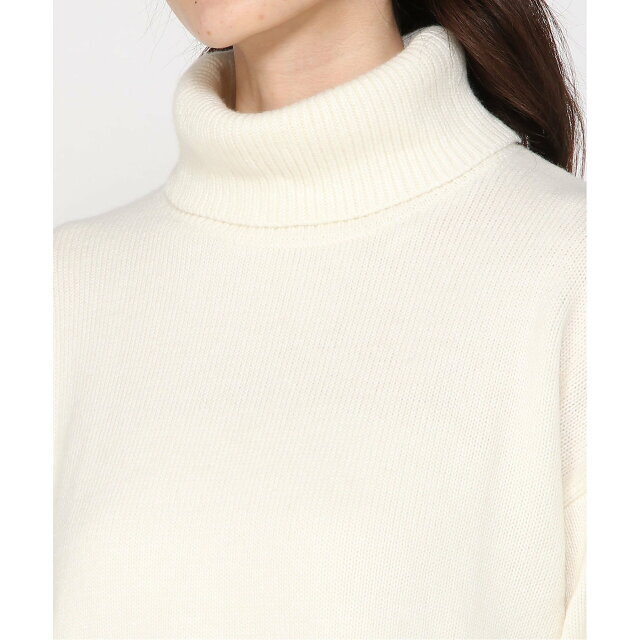 GUESS(ゲス)の【クリーム(G012)】GUESS ニット セーター (W)Leonie Roll Neck Sweater レディースのトップス(ニット/セーター)の商品写真