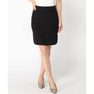 ゲス(GUESS)の【ブラック(JBLK)】(W)Coraline knit Skirt(ミニスカート)