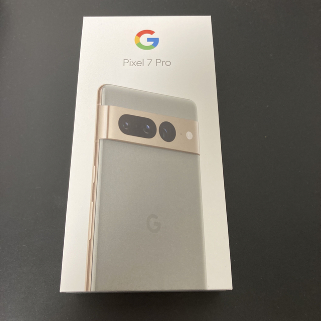 pixel 7 pro 128gb ヘーゼル - スマートフォン本体