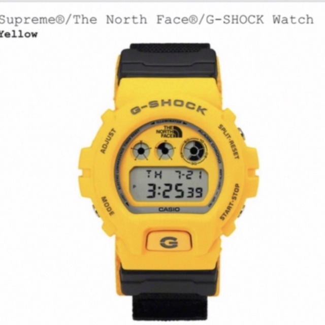 Supreme®/The North Face®/G-SHOCK Watch メンズの時計(腕時計(デジタル))の商品写真