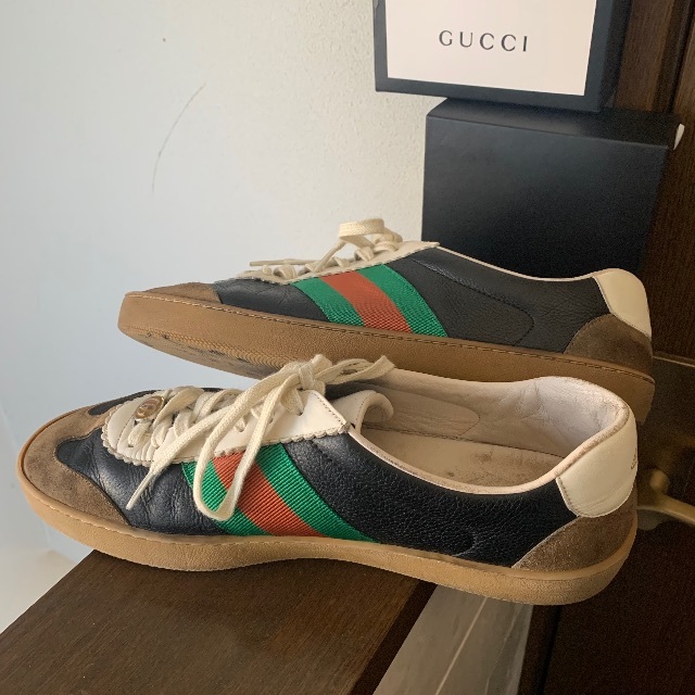 2021 新作】 テニス GUCCI/グッチ☆100周年記念 GUCCI グッチ グッチ