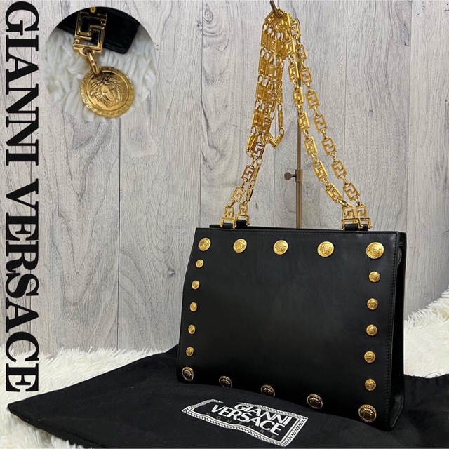 ジャンニ ヴェルサーチ☆バッグ 【美品】GIANNI VERSACE 肩掛け