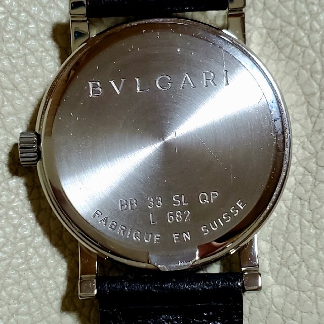 美品 BVLGARI ブルガリ BB33SL PERPETUEL ブラック