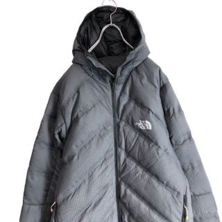 ノースフェイス(THE NORTH FACE) ダウンジャケット(メンズ)(グレー ...