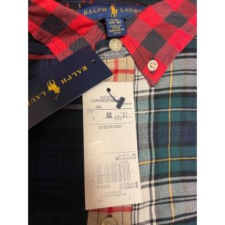 ラルフローレン(Ralph Lauren)の新品未使用　ラルフローレン RALPH LAUREN チェックシャツ　160(ブラウス)