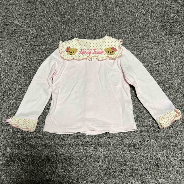 Shirley Temple(シャーリーテンプル)のシャーリーテンプル  くま　ブラウス　90 キッズ/ベビー/マタニティのキッズ服女の子用(90cm~)(Tシャツ/カットソー)の商品写真