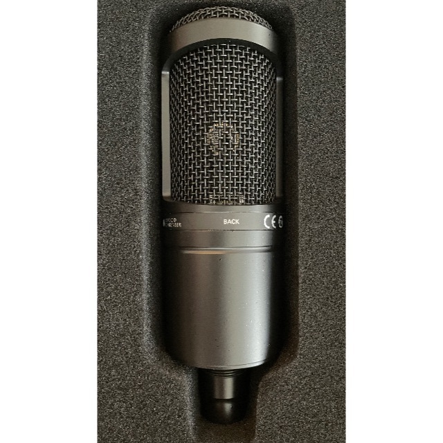 audio-technica AT2020 箱有 xlrケーブル付