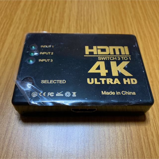 HDMIセレクター HDMI切替器 切り替え スマホ/家電/カメラのテレビ/映像機器(その他)の商品写真