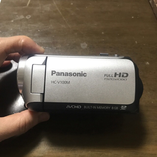 Panasonic - Panasonic デジタルビデオカメラ HC-V100M-S