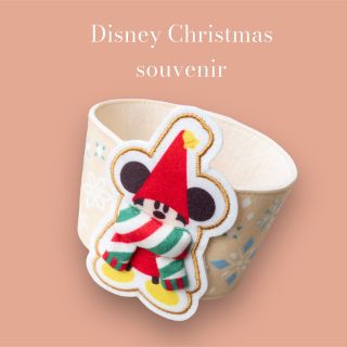 ディズニー(Disney)のディズニークリスマス✴︎スーベニアカップスリーブ(キャラクターグッズ)