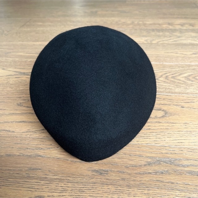 ブラック✴︎ウール✴︎キャスケット レディースの帽子(キャスケット)の商品写真