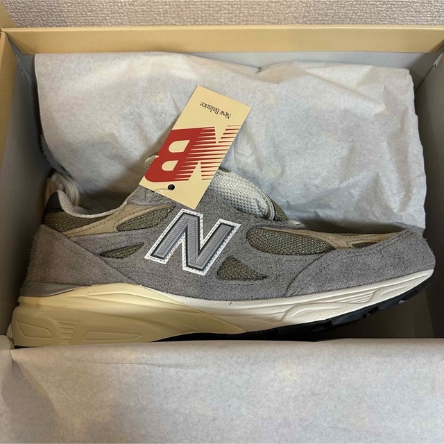 新品　newbalance 990v3 Gray Made in USA 28靴/シューズ