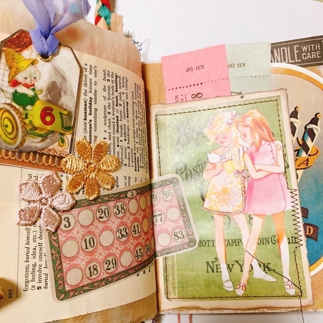 ジャンクジャーナル ☆cheer up☆ junkjournal 雑記帳-