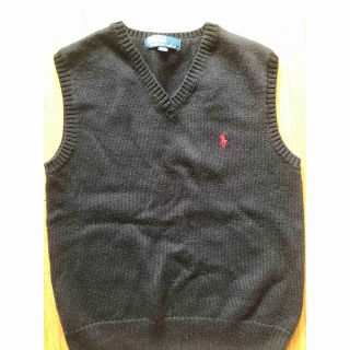 ポロラルフローレン(POLO RALPH LAUREN)のラルフローレン　黒ベスト130(ニット)