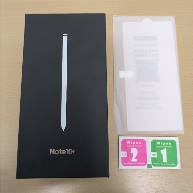カタログギフトも! Galaxy - 新品同様リフレッシュ品 オーラホワイト 256GB Note10+ Galaxy スマートフォン本体