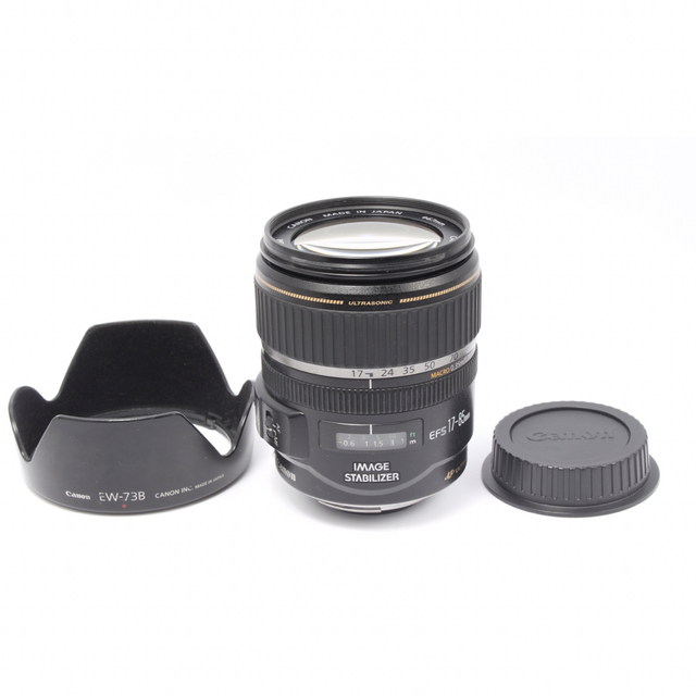 Canon(キヤノン)のレンズ Canon EF-S 17-85mm F4-5.6 IS USM スマホ/家電/カメラのカメラ(レンズ(ズーム))の商品写真
