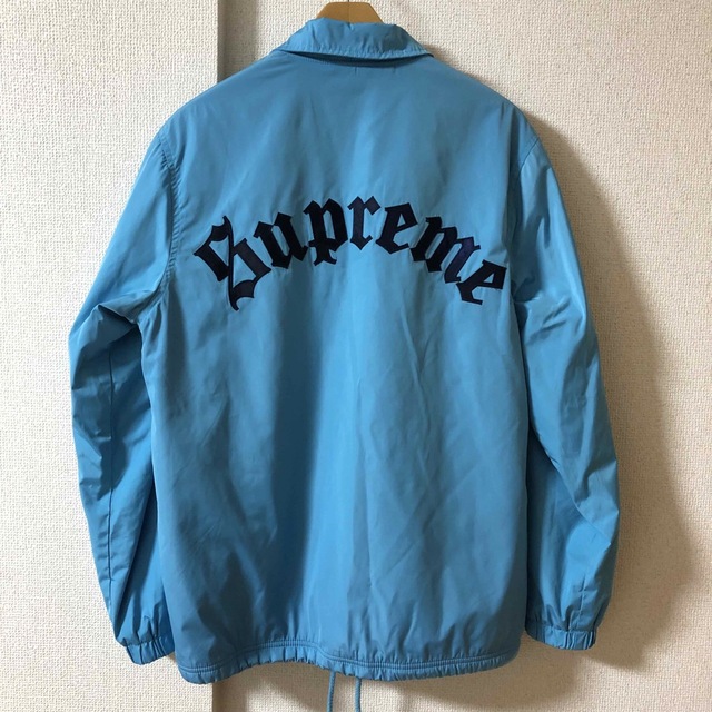 supreme16AW 美品　サイズＳ　OLD ENGLISH COACHESJ ACKET