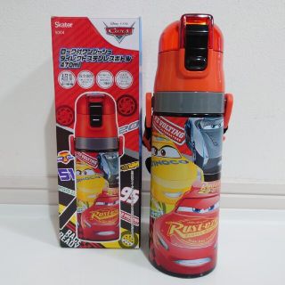 カーズ 新品 470ml ロック付ワンプッシュダイレクトボトル(水筒)