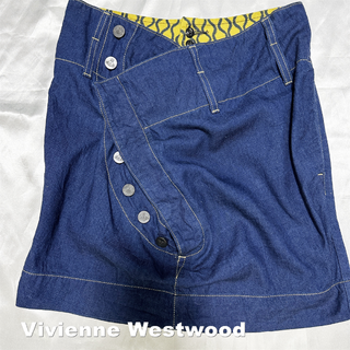 ヴィヴィアンウエストウッド(Vivienne Westwood)の【LEE×VivienneWestwood】アングロマニア スナイグル スカート(ミニスカート)