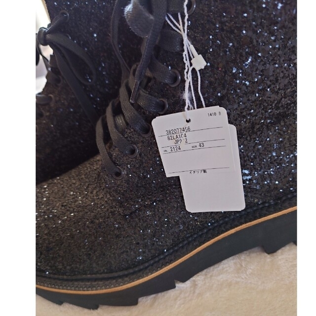 ☆新品☆DSQUARED2 メンズレースアップDカンパーツブーツ 黒 43 smcint.com