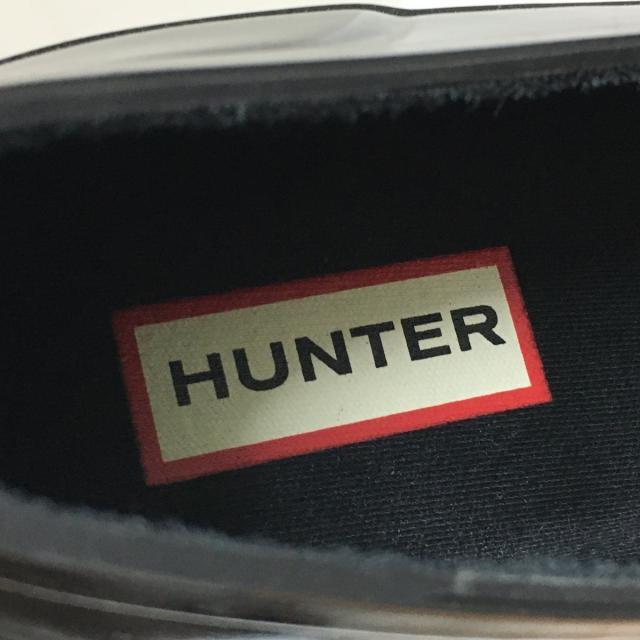 HUNTER(ハンター)のハンター ローファー UK4 レディース - 黒 レディースの靴/シューズ(ローファー/革靴)の商品写真