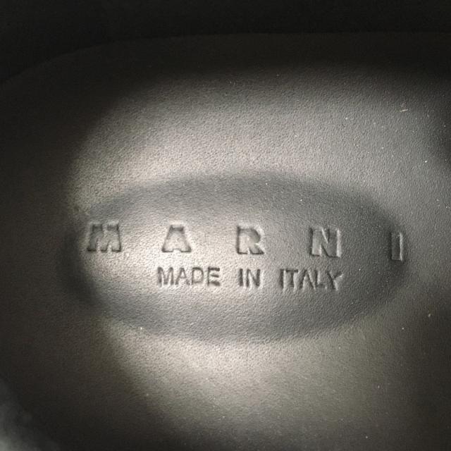 マルニ スニーカー 42 メンズ - 黒×白