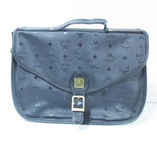 エムシーエム(MCM)のMCM(エムシーエム) ハンドバッグ - 黒 2way(ハンドバッグ)